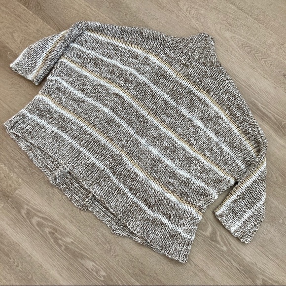 Billabong cozy knit stripe cardigan sweater M - Picture 8 of 11
